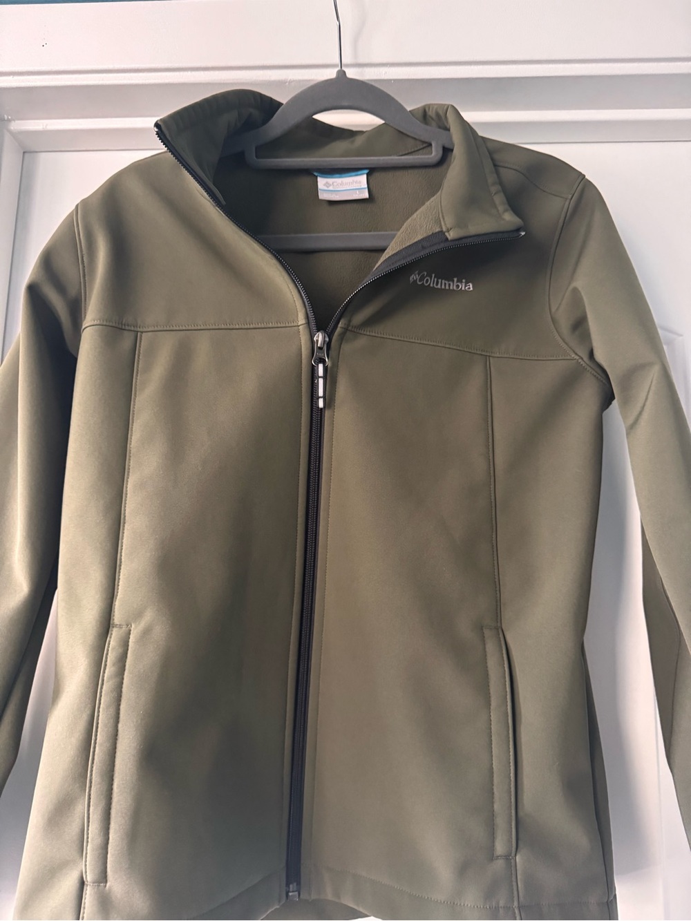 Columbia Kids Olive Green Softshell Jacket
